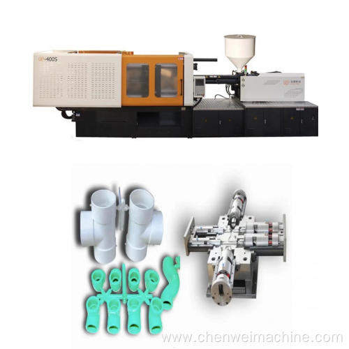 PVC tube pipe injection molding machine